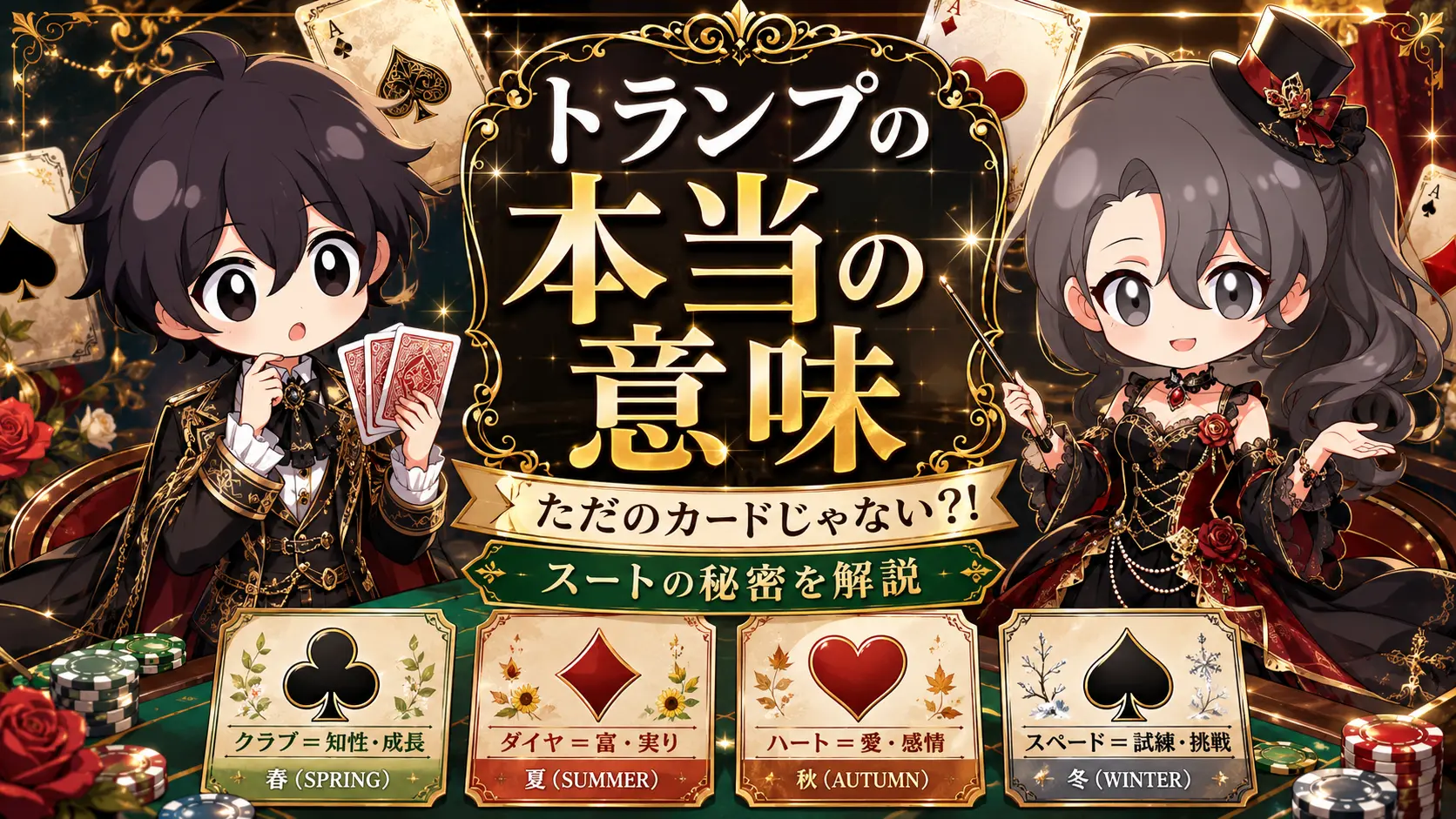 トランプ、意味、cards
