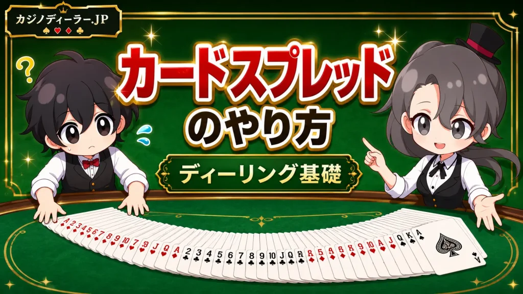 スプレッディング、カード、方法、仕方、手順