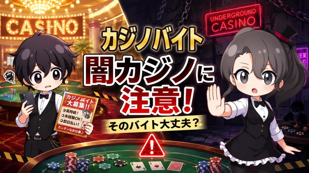 カジノ、カジノディーラー、バイト、アルバイト、casino、dealer、parttime