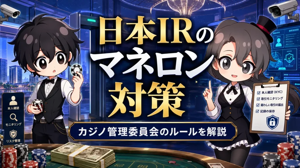 カジノ管理委員会、マネーロンダリング、対策