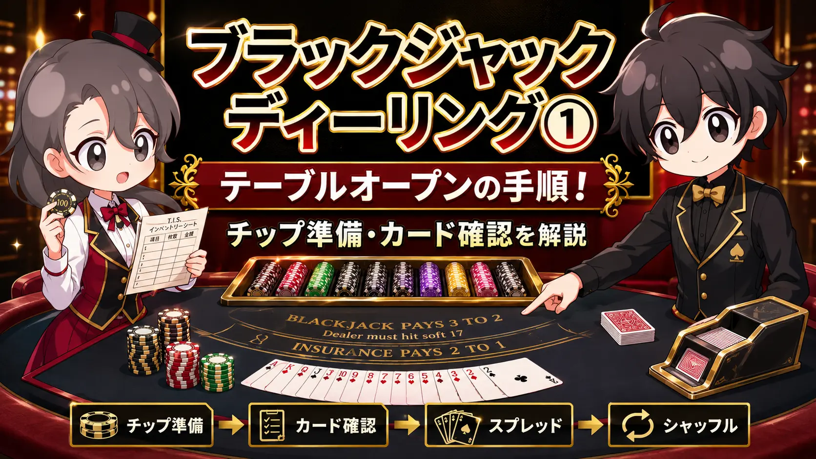 ブラックジャック、ディーリング、テーブル、オープン、blackjack、dealing、table、open
