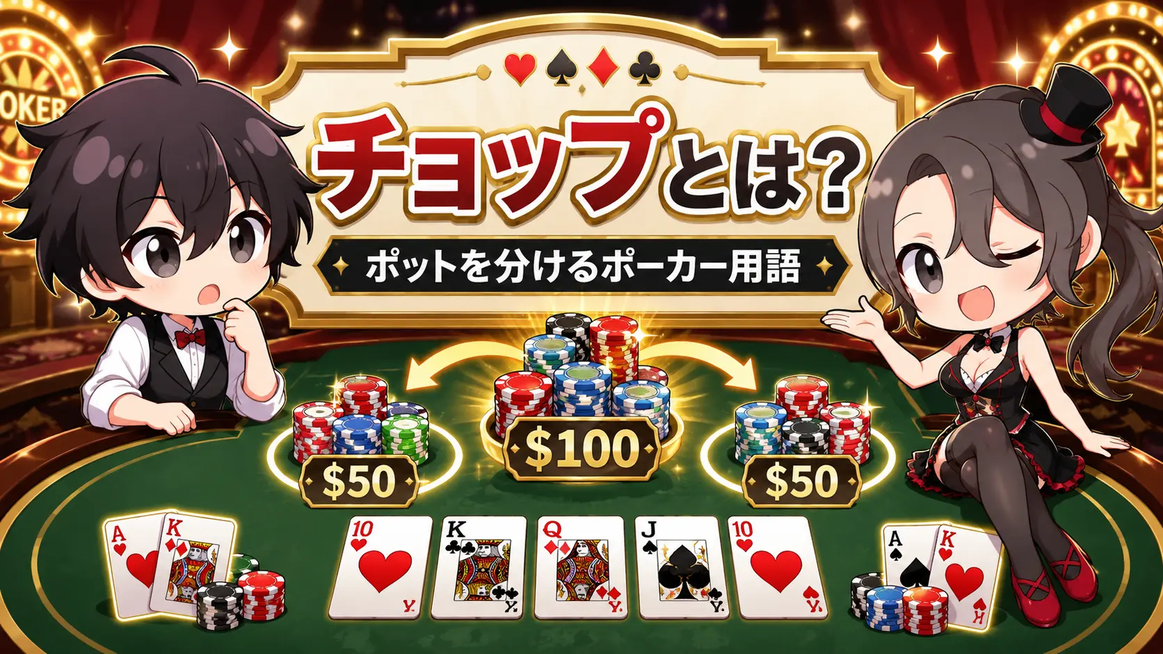カジノ、チョップ、ポーカー、テキサスホールデム、casino、chop、poker、texasholdem