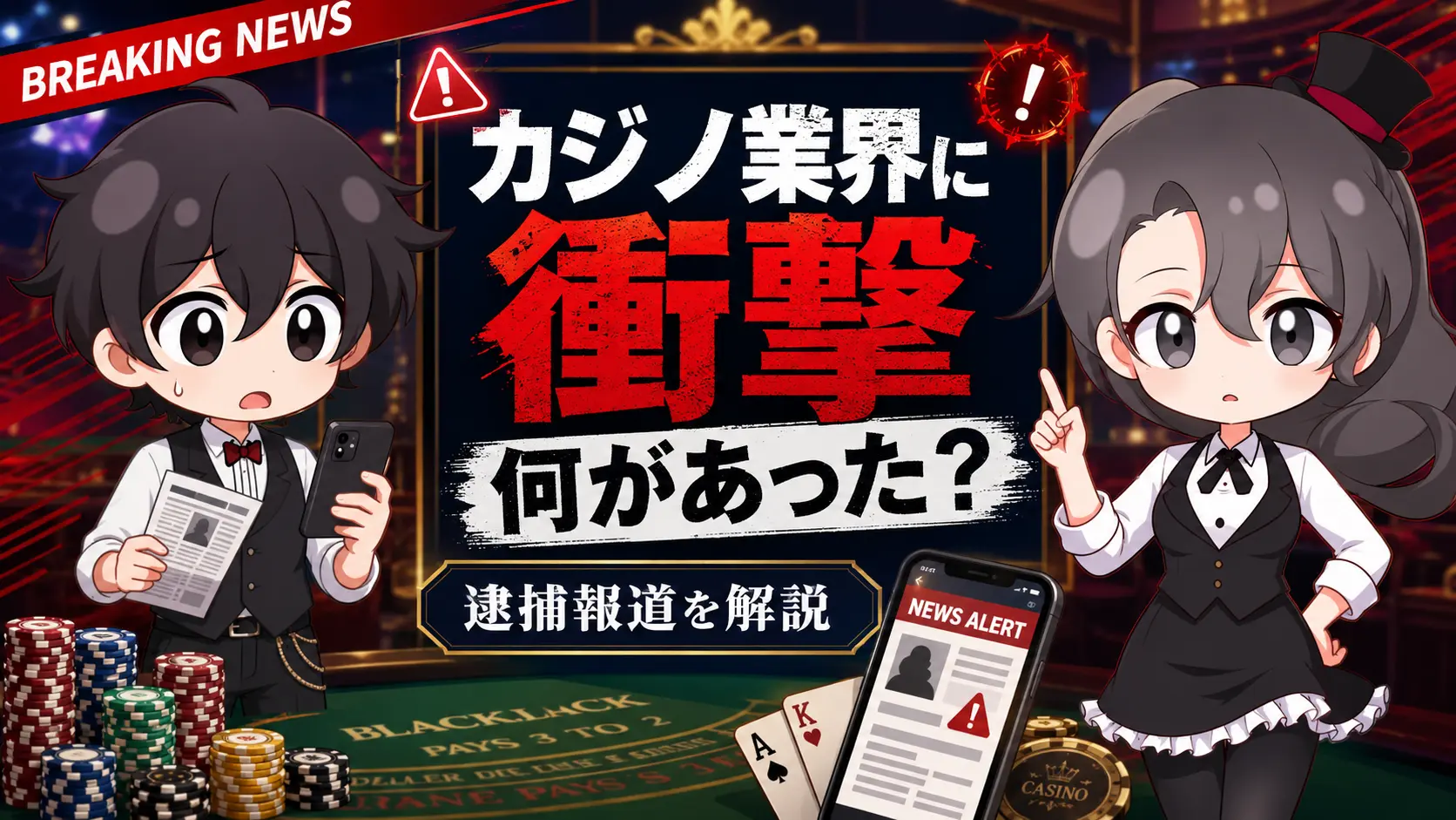 カジノ、ディーラー、IRGIJapan、片桐ロッキー寛士、片桐寛士、逮捕