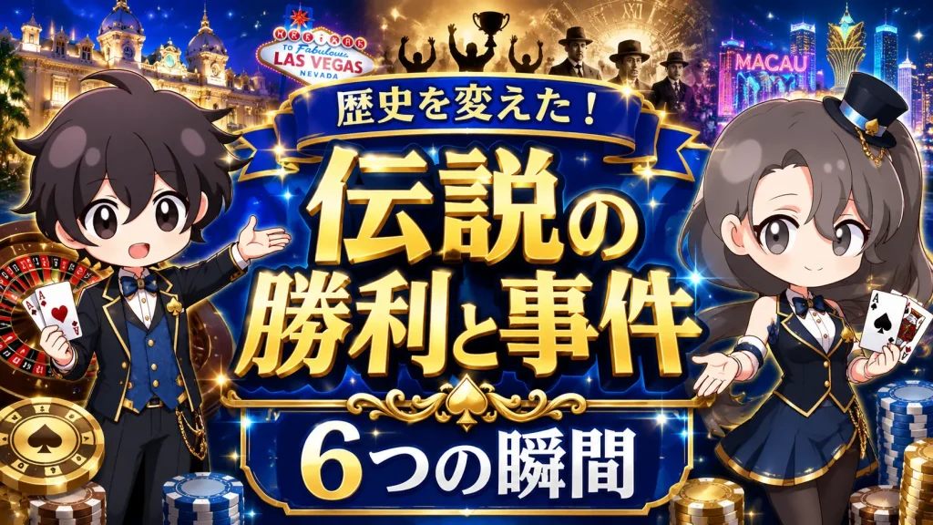 カジノ、カードカウンティング、マカオ、ラスベガス、事件、歴史、勝利