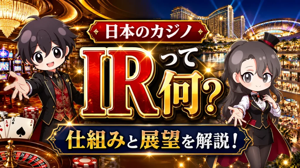 カジノ、casino、大阪、IR、経済、メリット、デメリット、合法