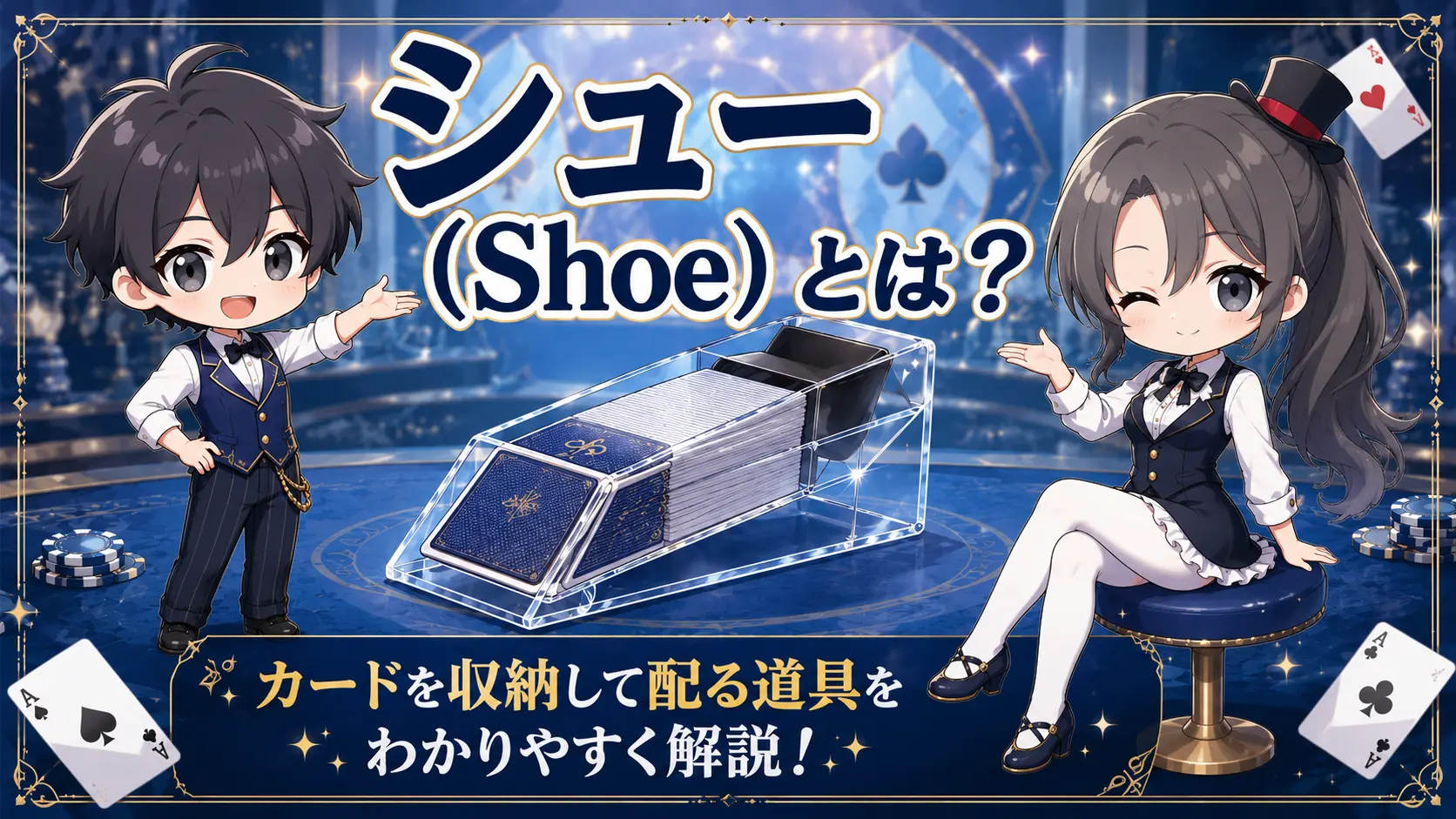 シュー Shoe カジノ用語 カードシュー バカラ ブラックジャック カジノディーラー